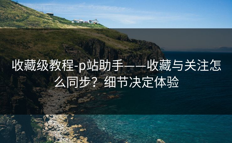 收藏级教程-p站助手——收藏与关注怎么同步？细节决定体验